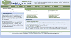 Desktop Screenshot of directorywashington.com