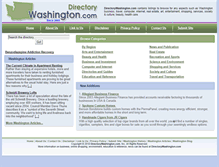 Tablet Screenshot of directorywashington.com